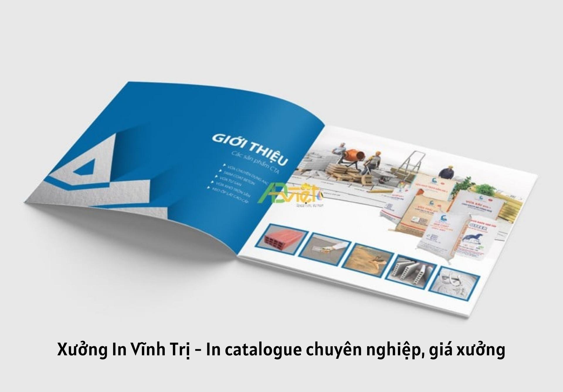 Thiết kế catalogue và in ấn chuyên nghiệp giá xưởng