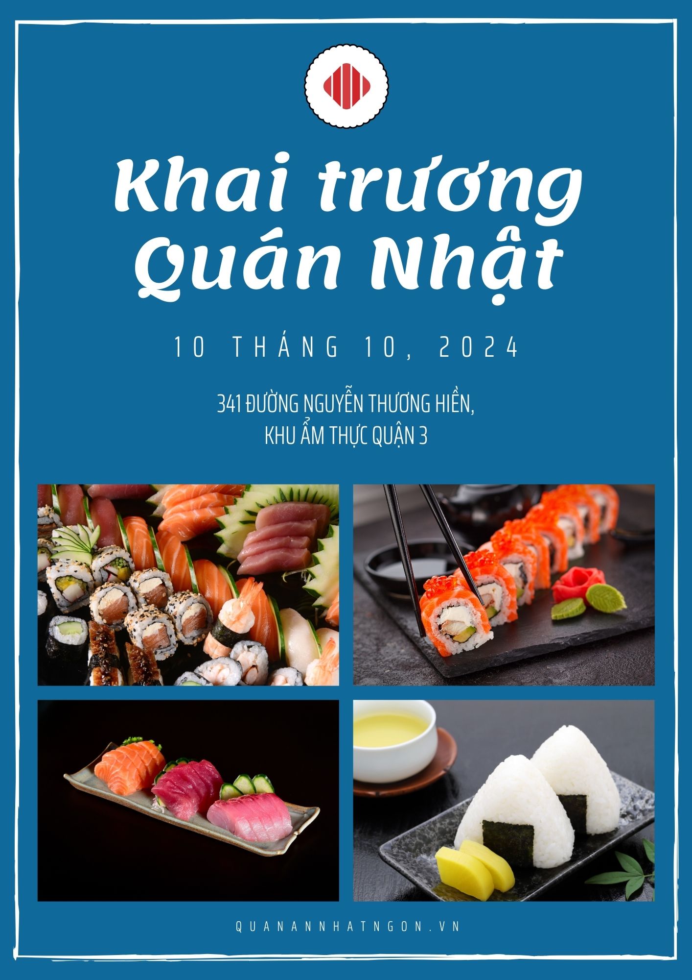 Mẫu tờ rơi giá rẻ quán ăn Nhật