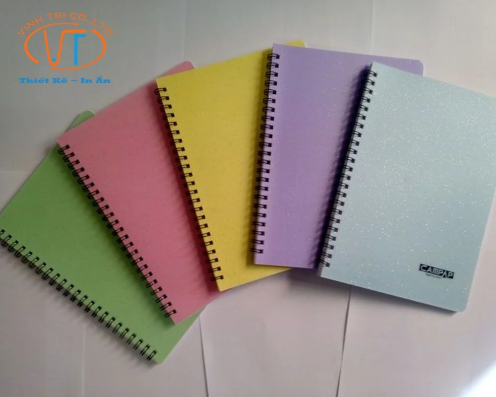 Sổ tay bìa còng bằng nhựa mềm
