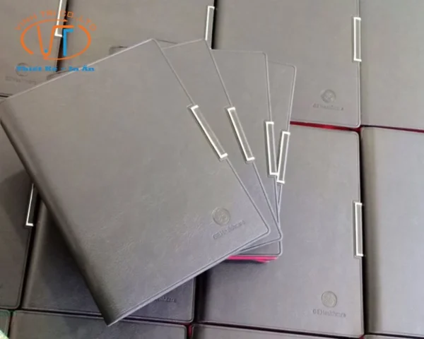 Sổ tay bìa còng da