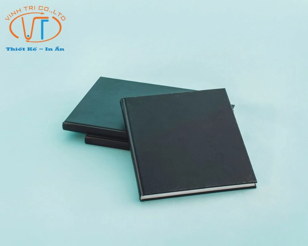 Sổ tay bồi bìa cứng màu đen