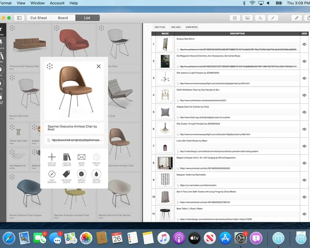 Morpholio dùng để thiết kế Portfolio