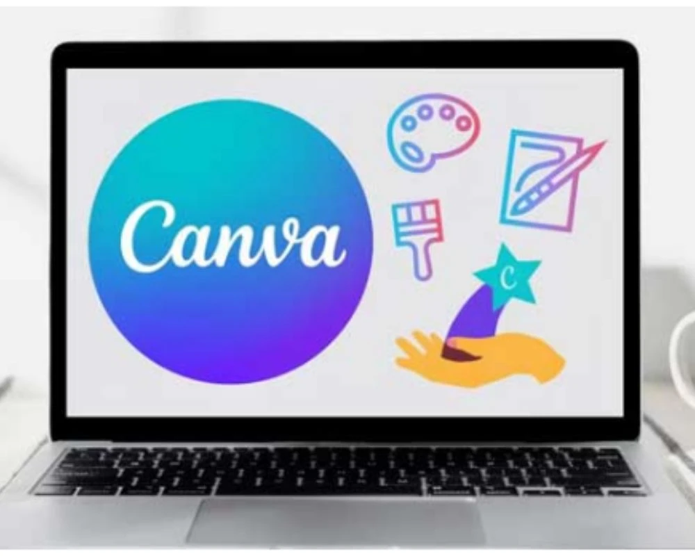 Nền tảng canva để thiết kế portfolio