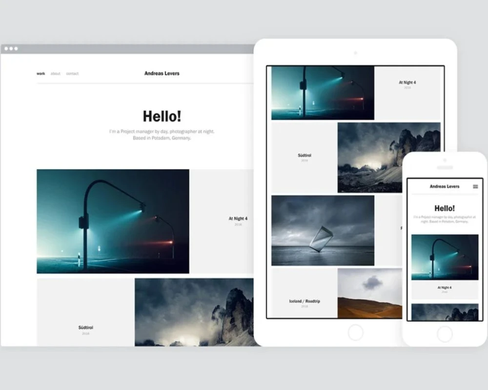 Thiết kế Portfolio bằng Adobe Portfolio