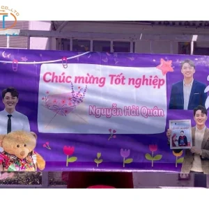 Banner chúc mừng lễ tốt nghiệp