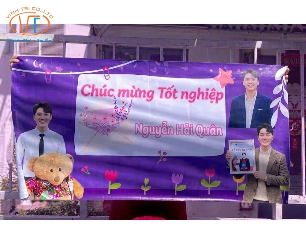 Banner chúc mừng lễ tốt nghiệp