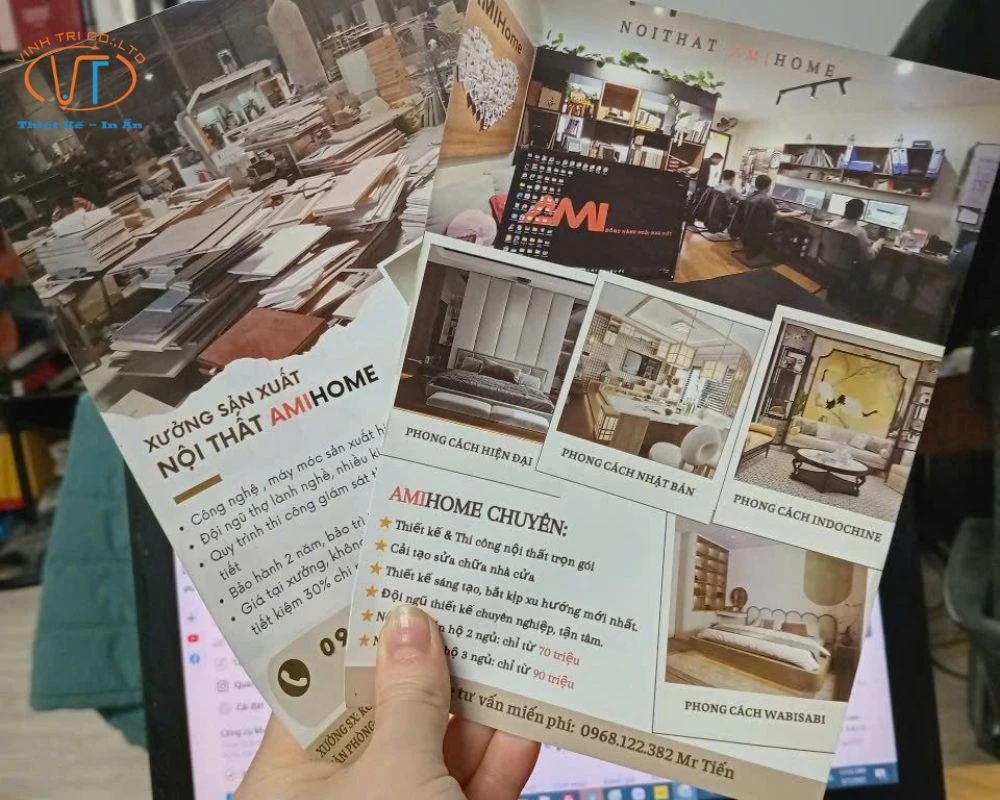 Tờ rơi ngành nội thất