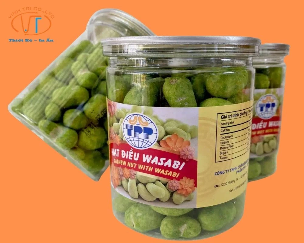 Tem hạt điều wasabi