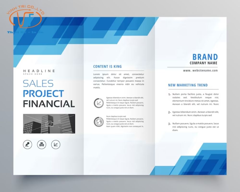 Brochure tiếp cận khách hàng nhanh chóng, dễ dàng
