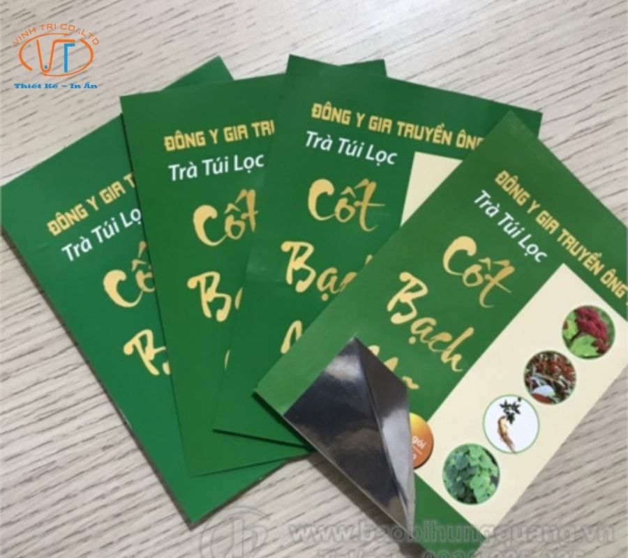 Túi giấy đựng trà nhiều loại