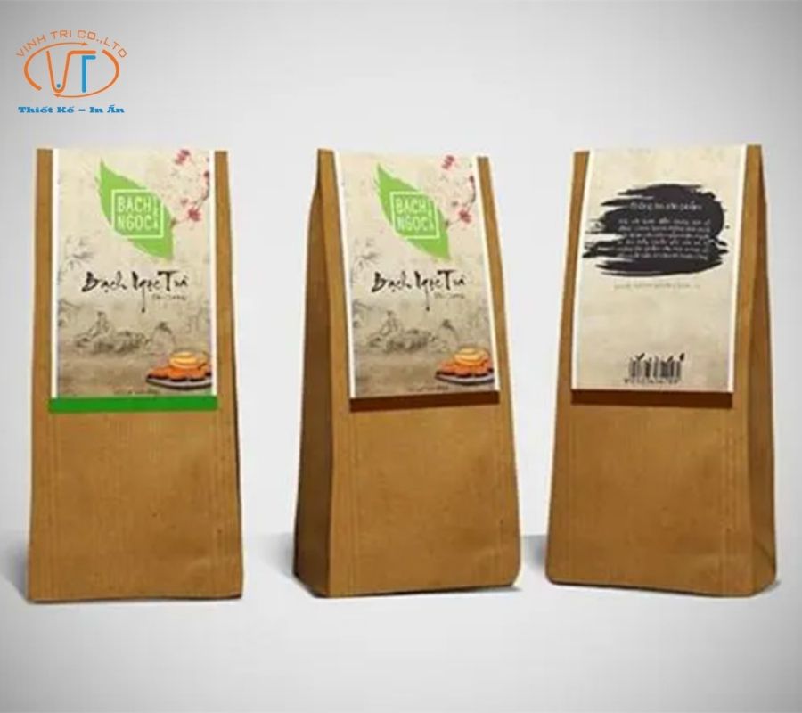 Mẫu túi đựng trà vintage