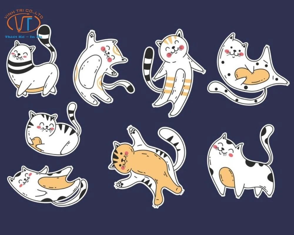 Sticker Mèo