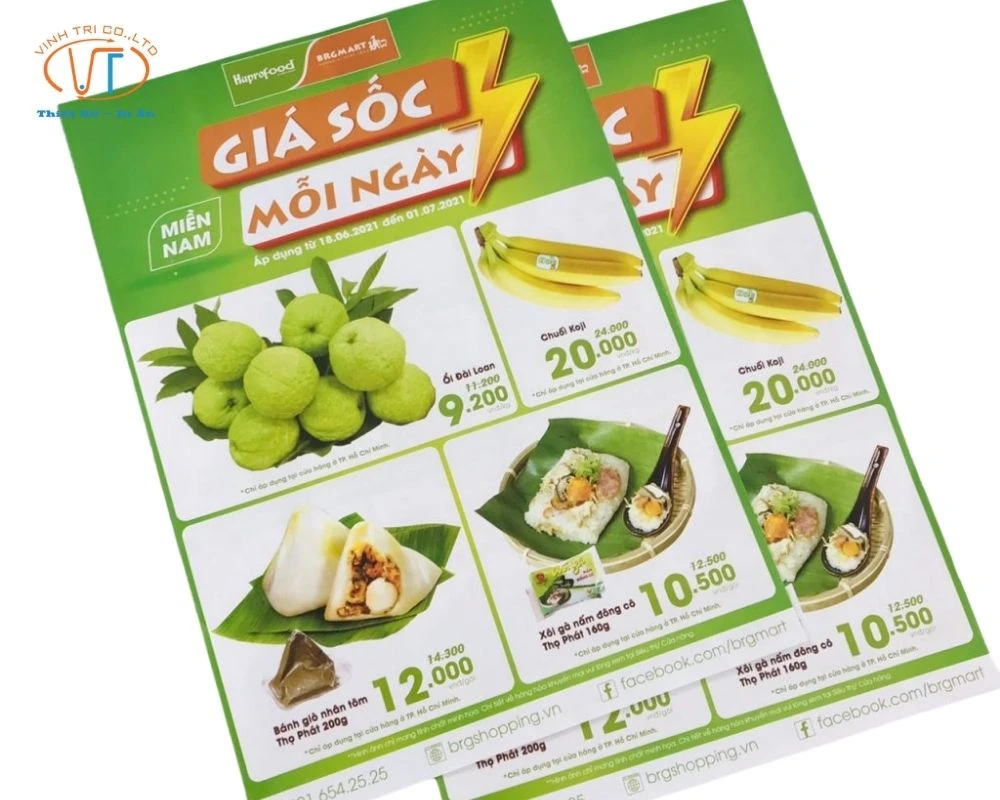 20+ Mẫu Tờ Rơi Siêu Thị Đẹp Mắt, Ấn Tượng