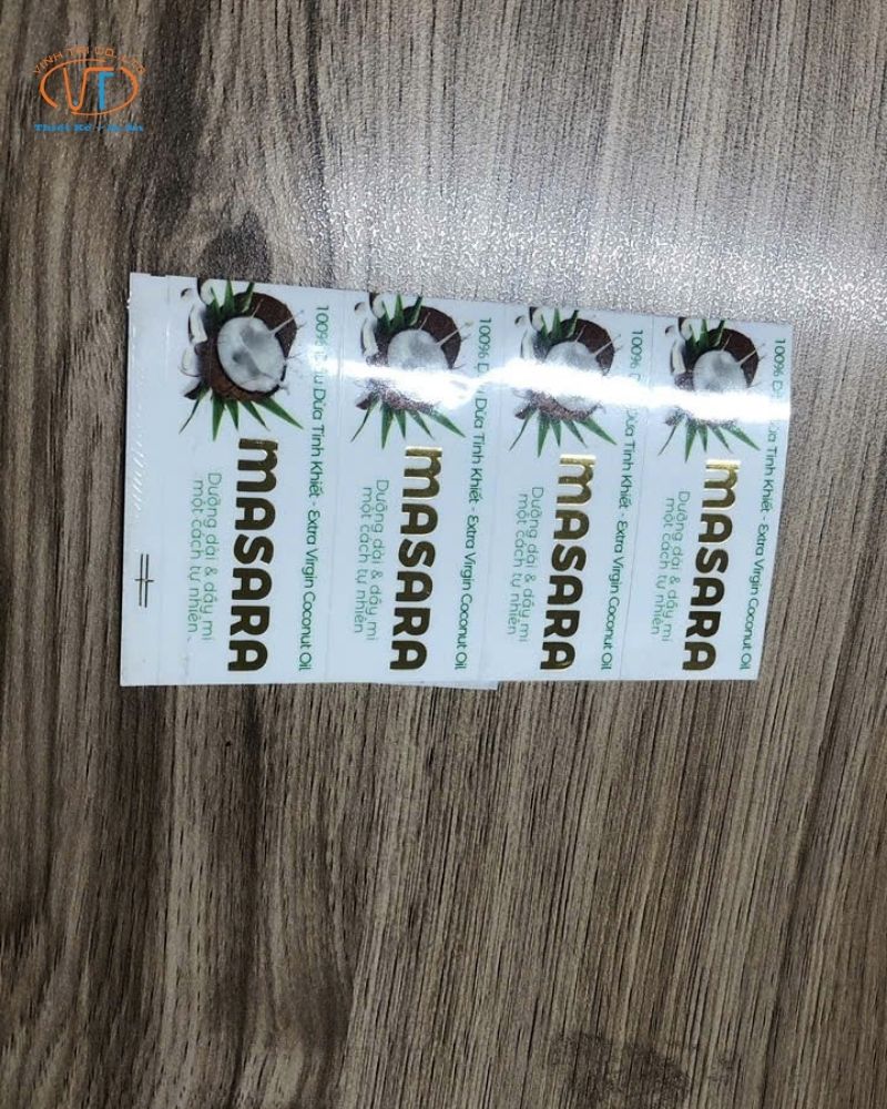 Tem dán Masara