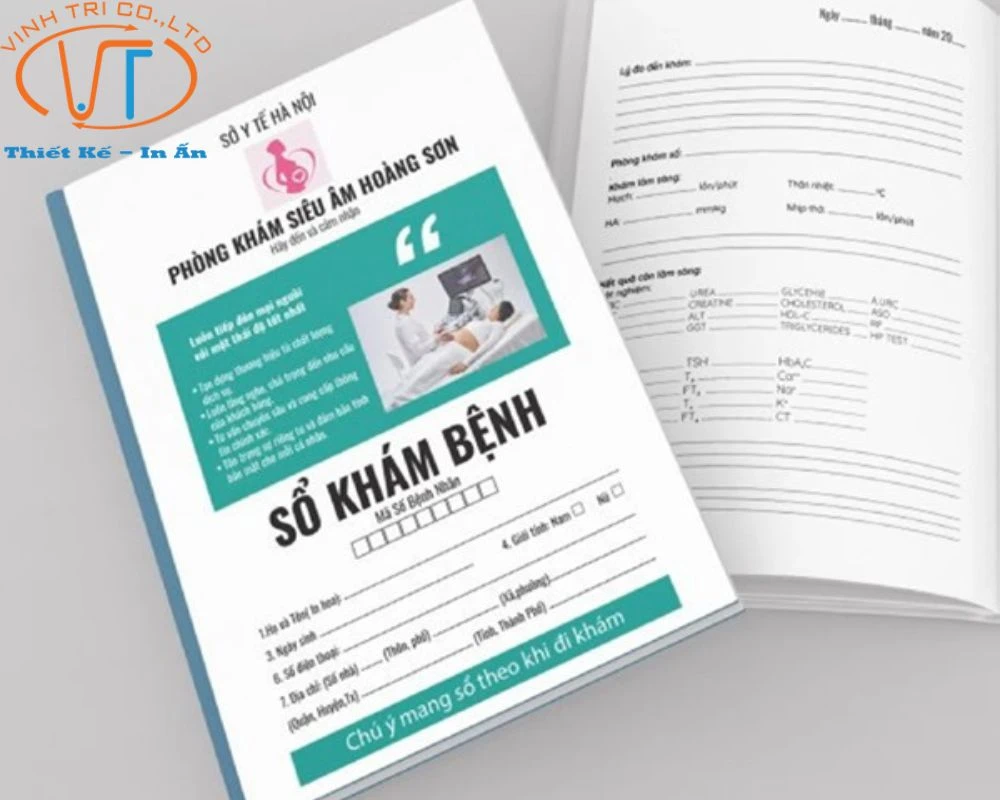 Mẫu sổ khám bệnh in với khổ A4