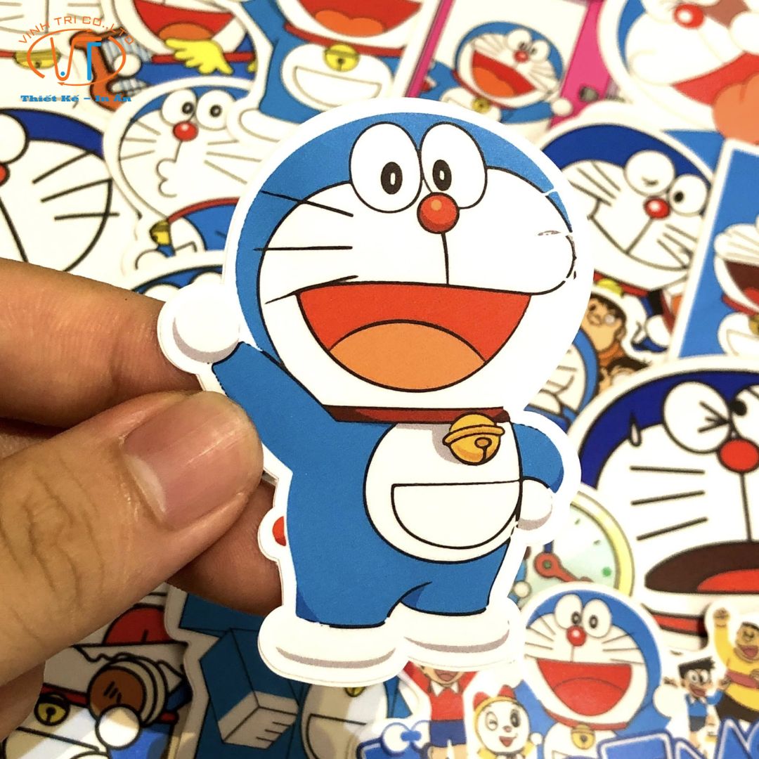 Mẫu sticker Doraemon