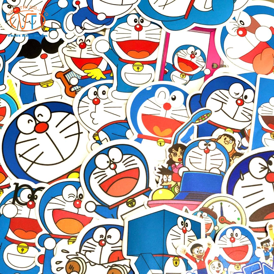 Sticker Doraemon đủ loại