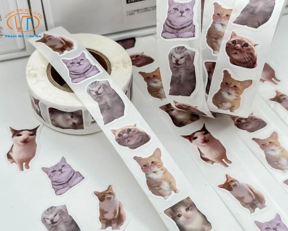 75+ Mẫu Nhãn Dán Sticker Mèo Cute, Cực Đáng Yêu