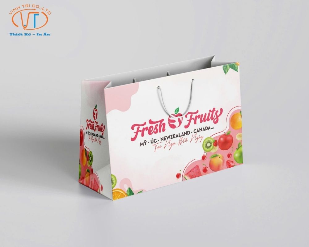 Túi giấy đựng trái cây