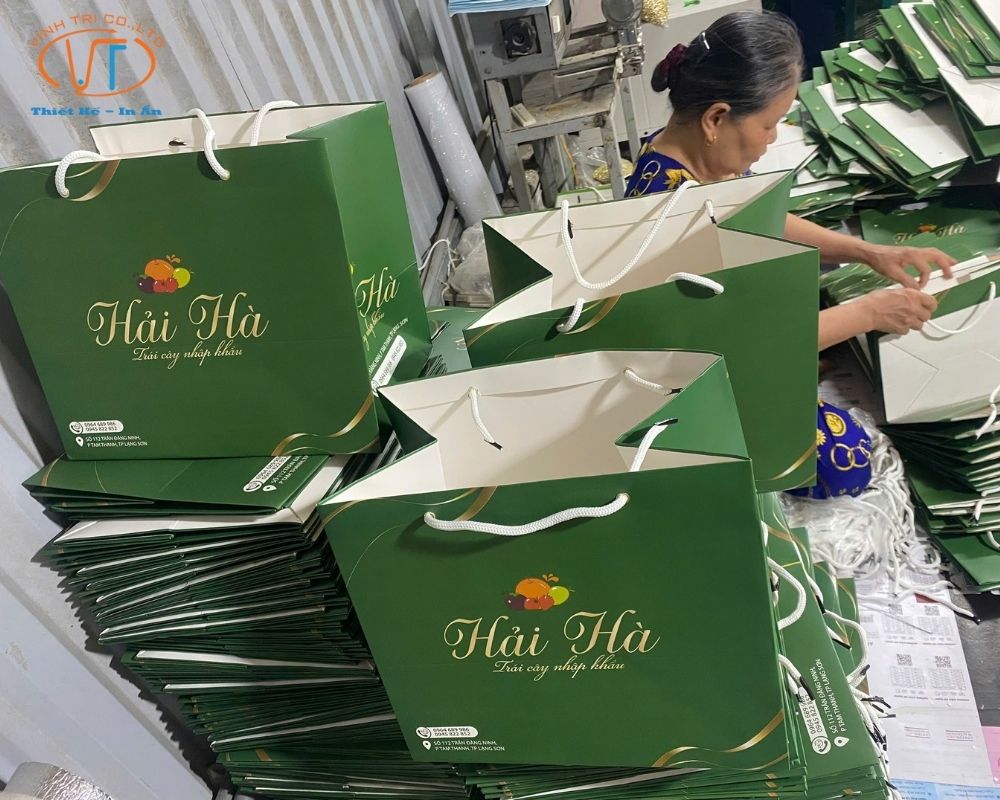 Chất liệu túi giấy couche