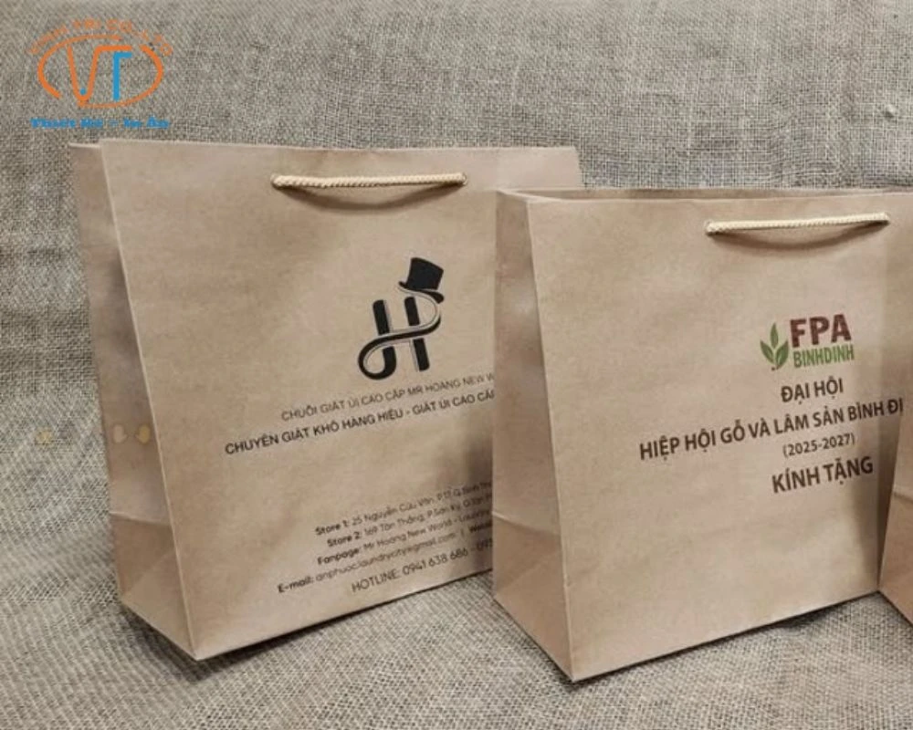 50+ Mẫu Túi Giấy In Logo Đẹp, Độc Đáo