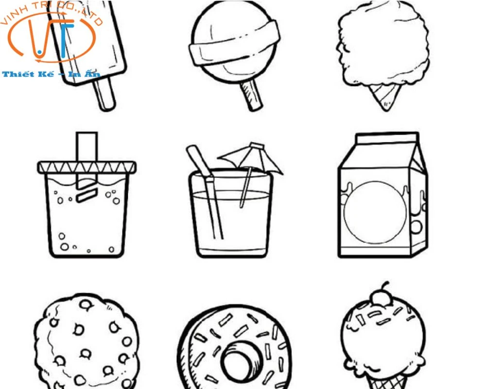 75+ Mẫu Sticker Cute Không Màu Đẹp, Ấn Tượng Và Dễ Thương