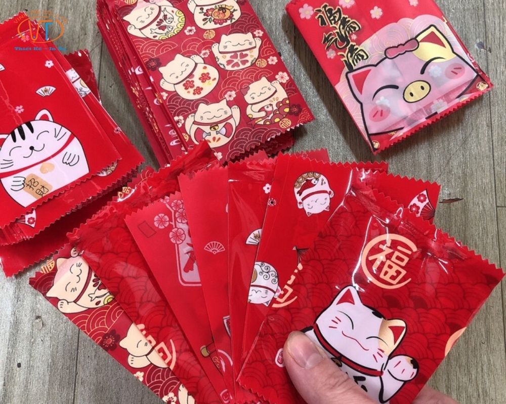 Bao lì xì độc lạ trendy