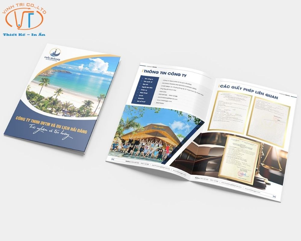 Catalogue du lịch công ty du lịch
