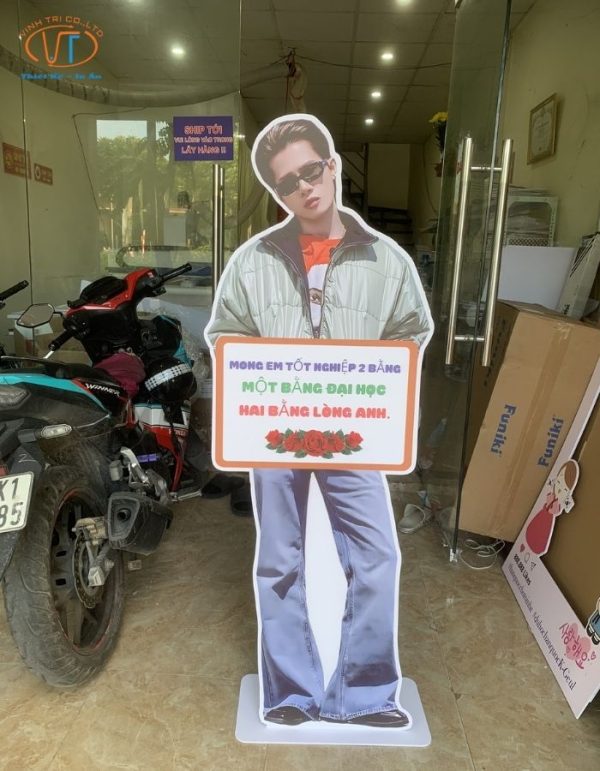 In Standee Hình Người