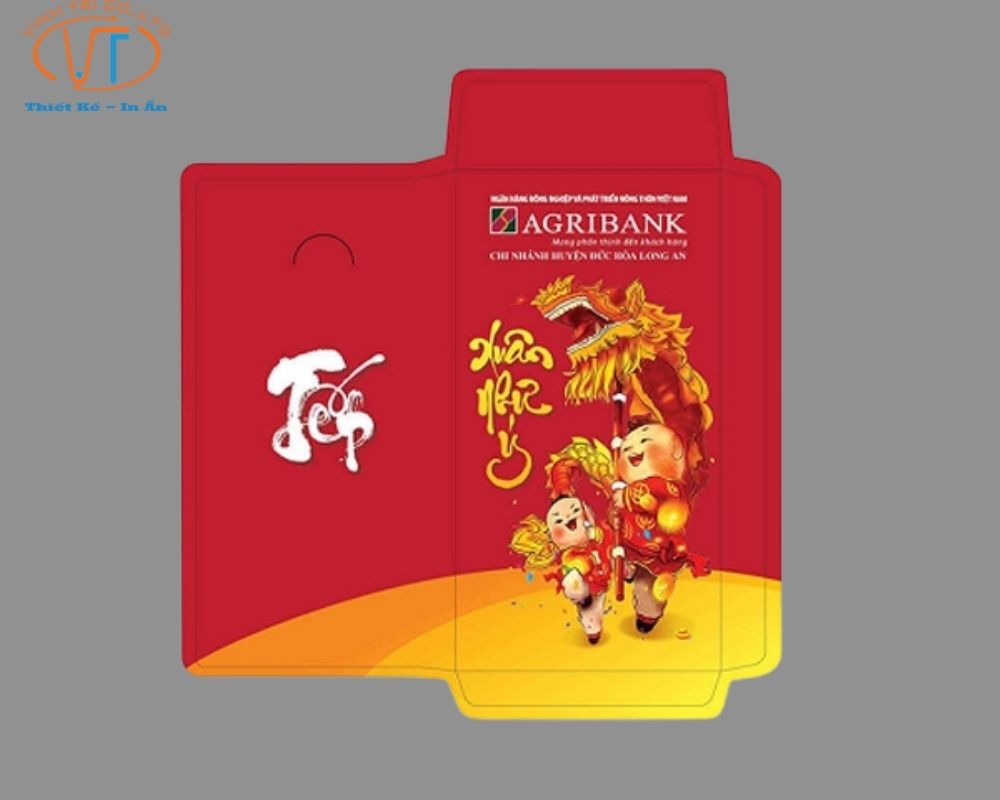 Bao lì xì tết ngân hàng Agribank