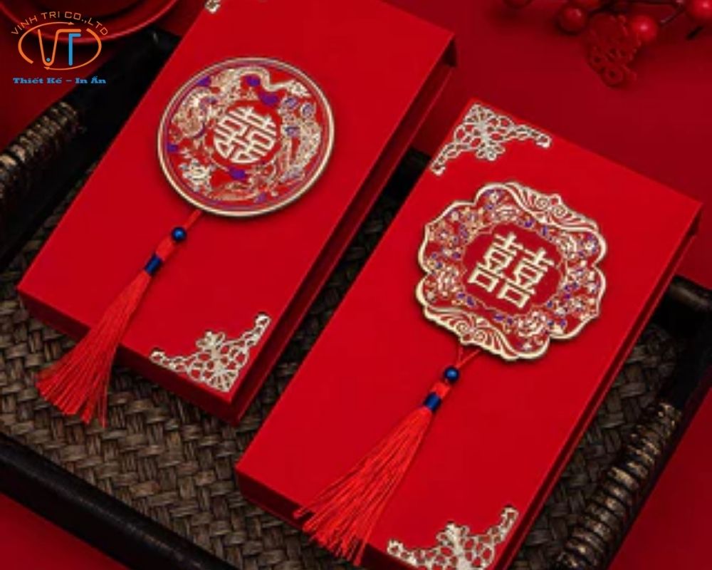 Lì xì tết có dây tua
