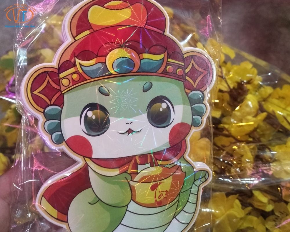 Bao lì xì con rắn