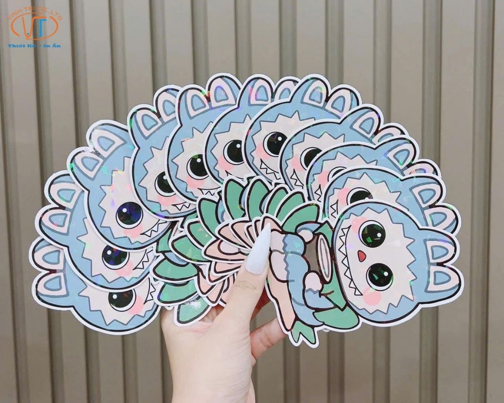 Mẫu bao lì xì Labubu màu xanh trời
