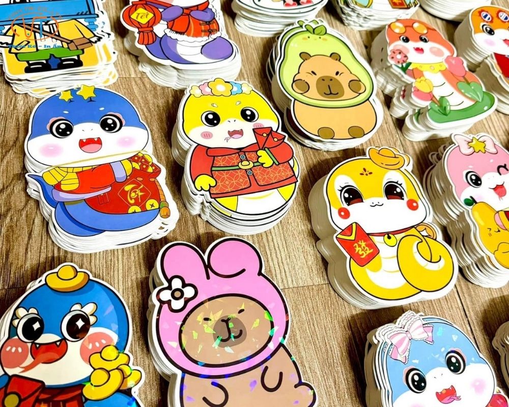 Mẫu bao lì xì chibi đủ con vật
