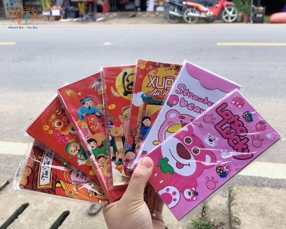6 tập bao lì xì đủ loại