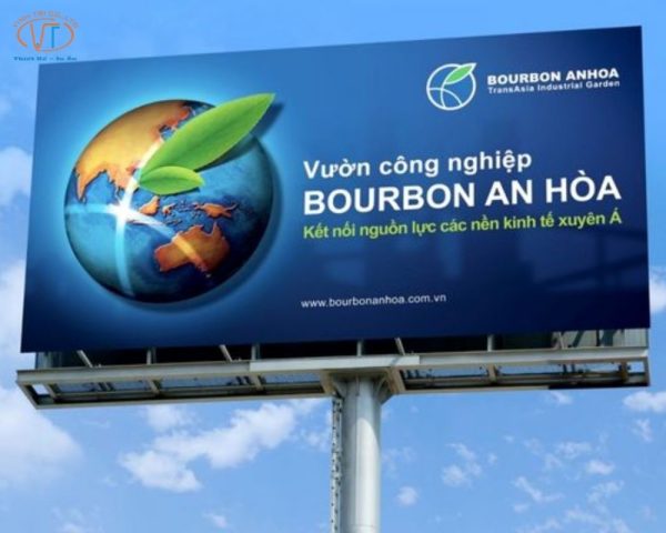 Biển quảng cáo Bourbon Ban Hòa