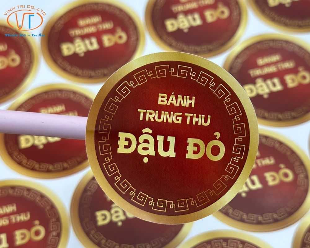 Tem bánh trung thu nhân đậu đỏ