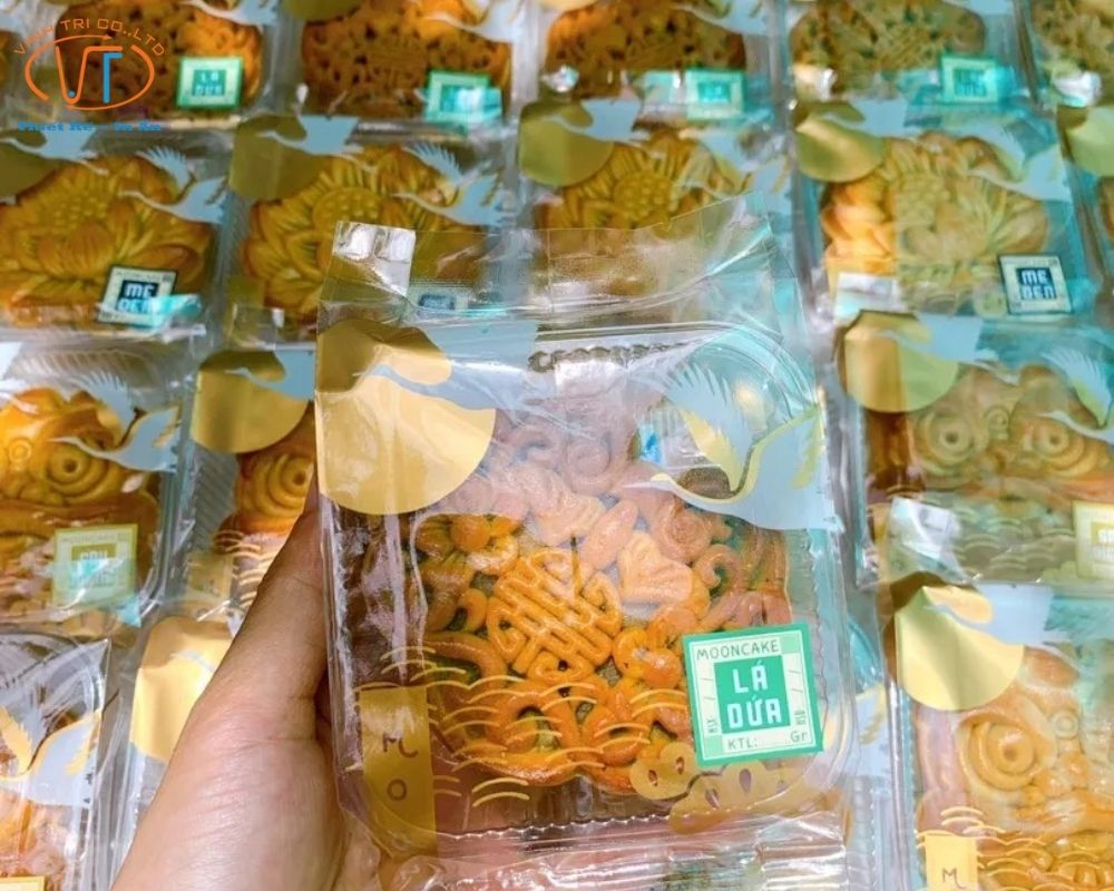 Tem nhãn trung thu lá dứa