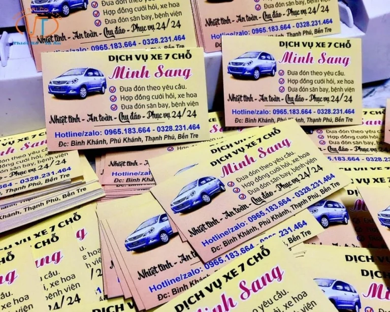 Card Visit Taxi