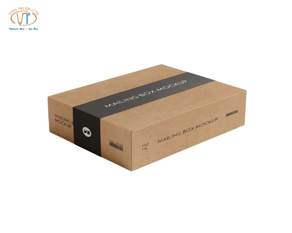 Hộp giấy bồi carton lạnh kraft