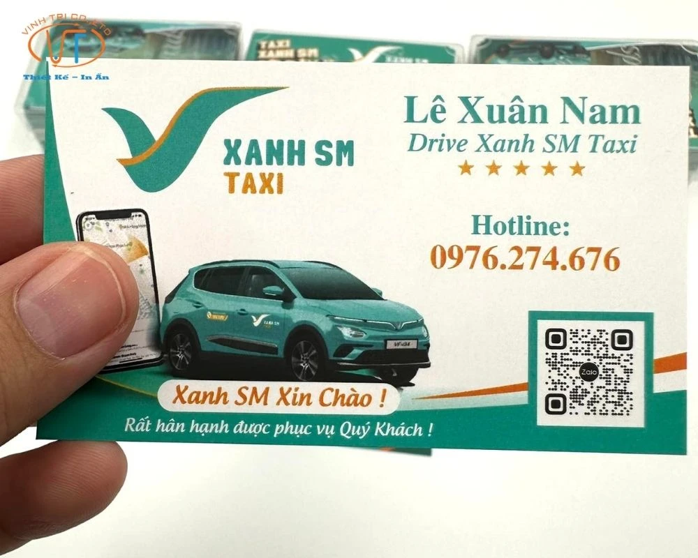 Card taxi Xanh SM