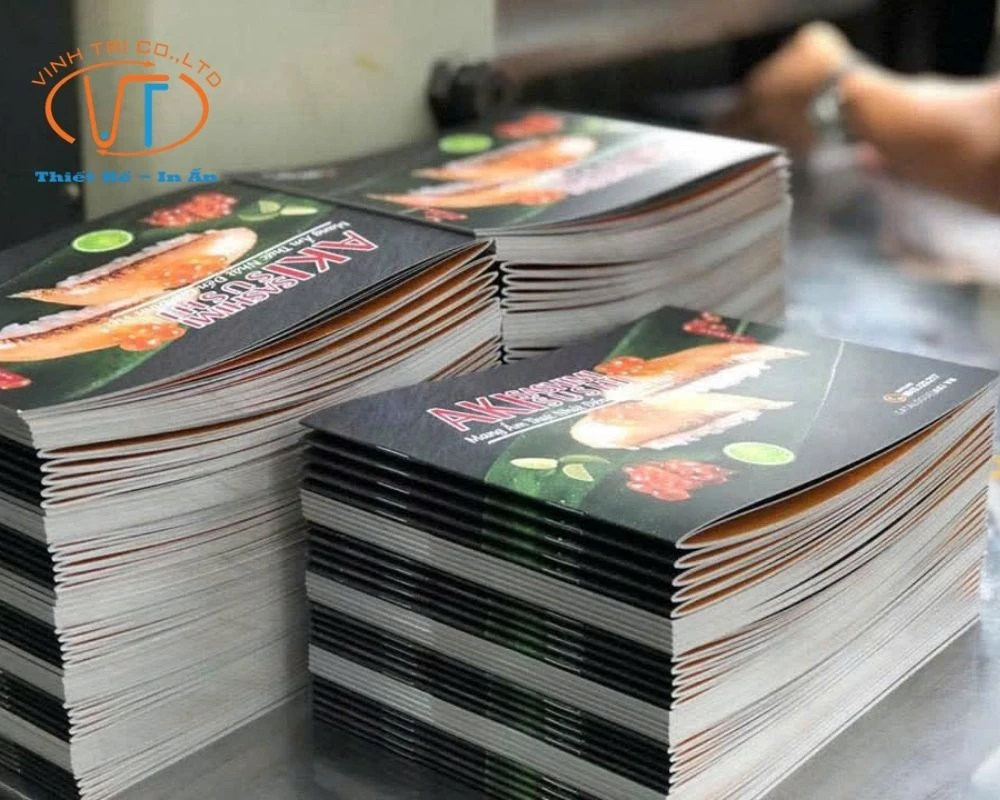 Mẫu in catalogue a5 keo gáy