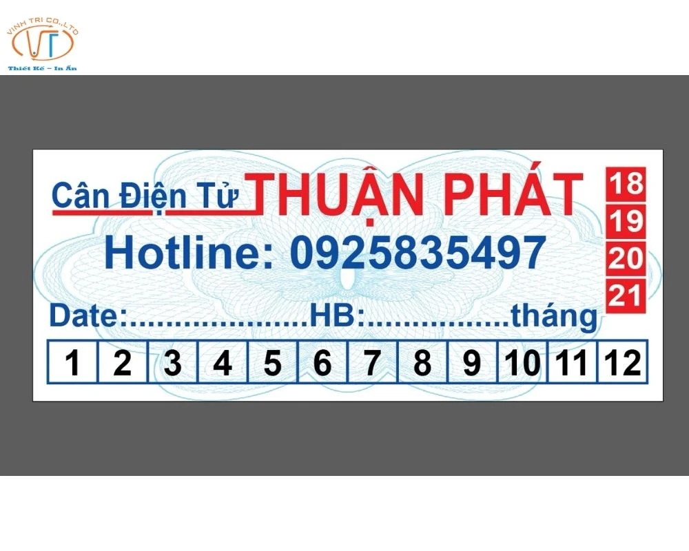 Tem điện tử Thuận Phát