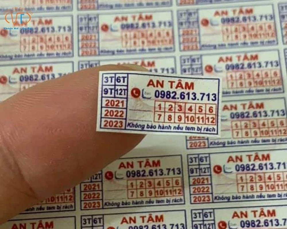 Tem bảo hành điện tử An Tâm