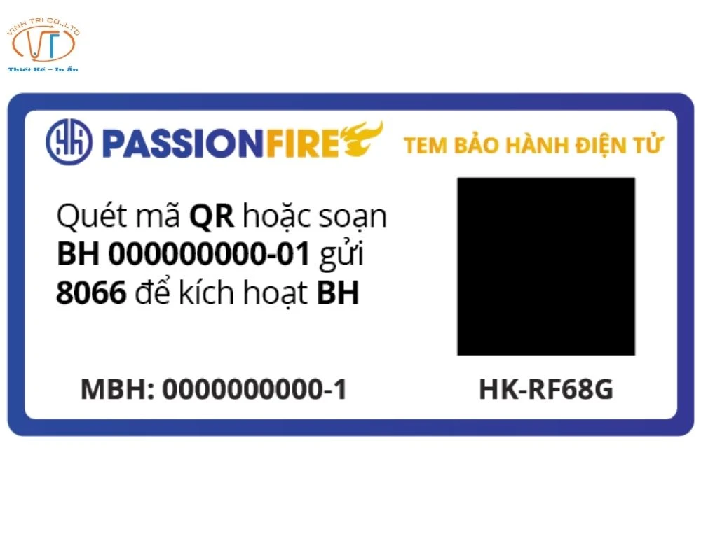 Tem bảo hành điện tử công nghệ QR code