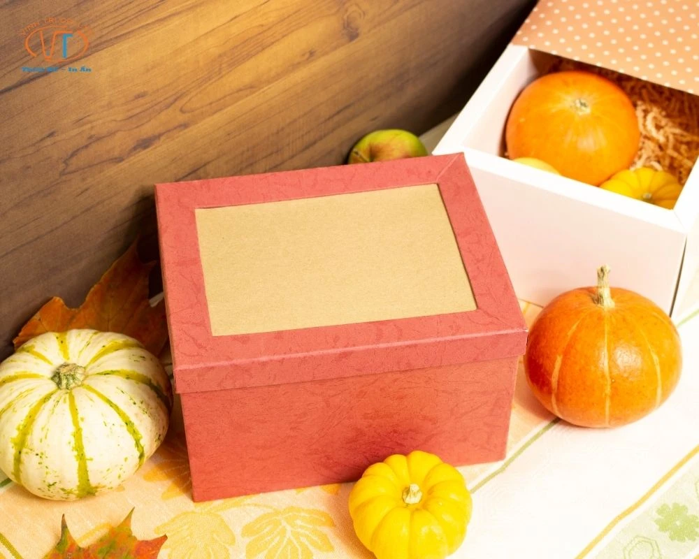 Hộp giấy kraft hình vuông