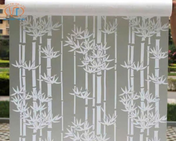 Decal dán tường hình cây tre