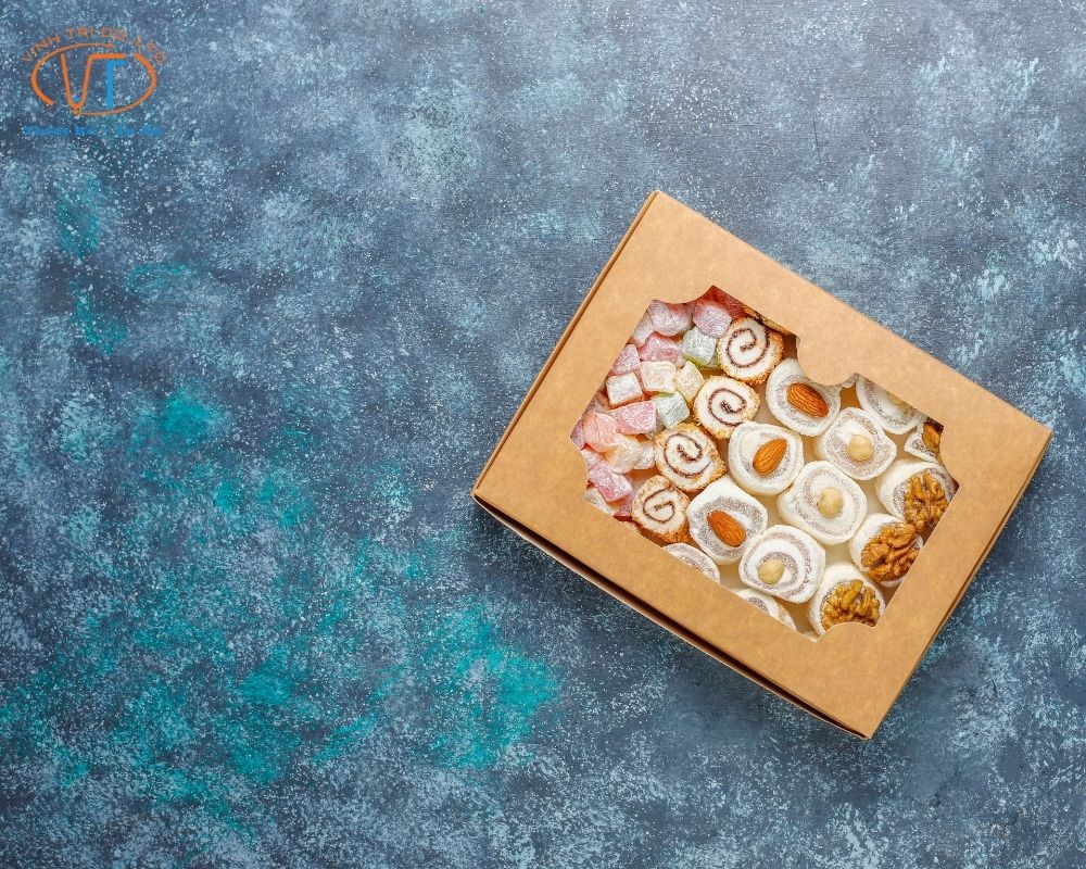 Hộp giấy đựng bánh nhiều loại
