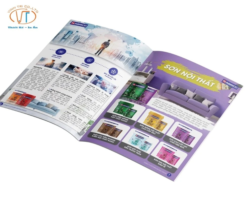 Catalogue về sơn nội thất