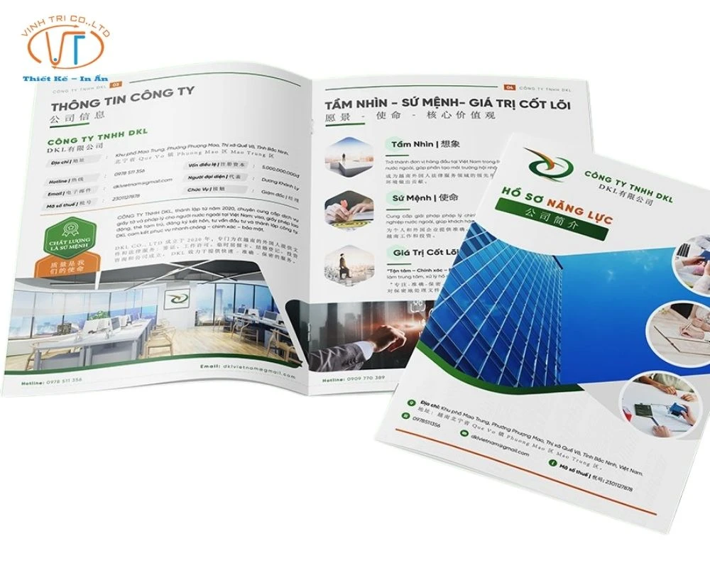 Catalogue công ty DKL